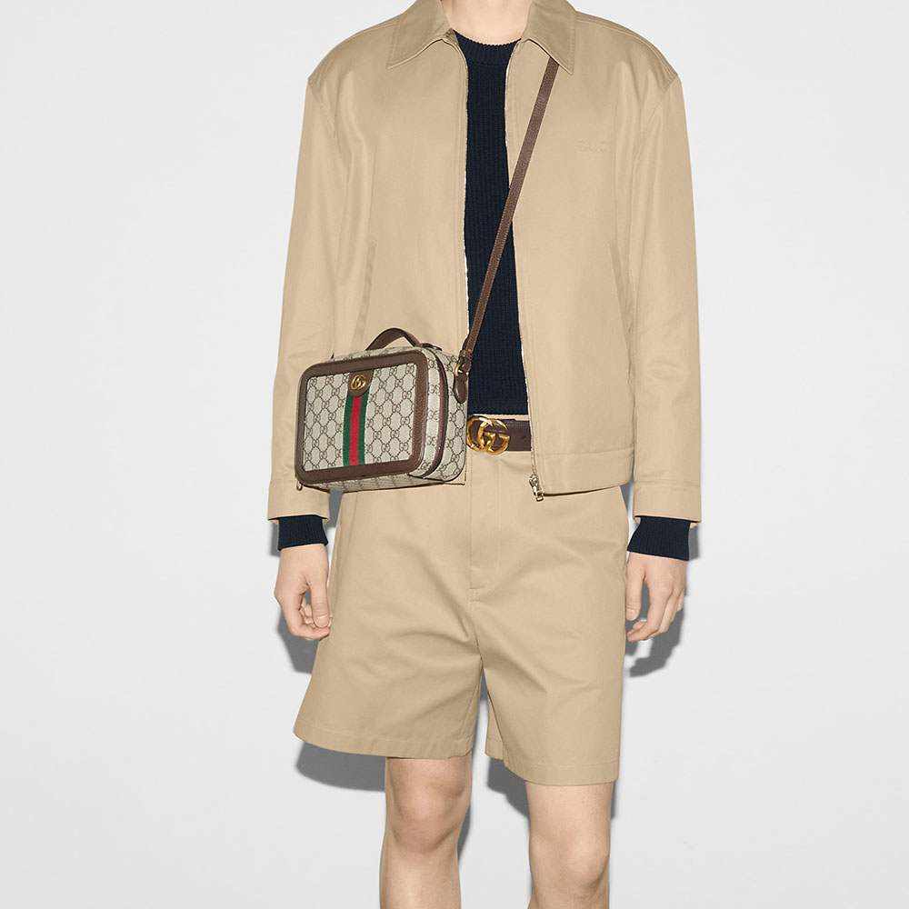 グッチスーパーコピー〔オフィディア〕ウェブ ストライプ付き スモール クロスボディバッグ 739392 96IWT 8745 - 商品画像 3