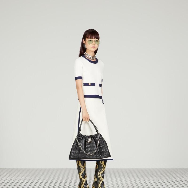 グッチ GUCCI キルティング ミディアム トートバッグ 746210 DAAAN 1000 - 商品画像 7
