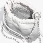 シャネル スーパーコピー CHANEL 22 ミニ ハンドバッグ ホワイト & シルバー AS3980 B15016 NT634 - 商品画像 9