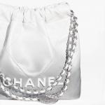 シャネル スーパーコピー CHANEL 22 ミニ ハンドバッグ ホワイト & シルバー AS3980 B15016 NT634 - 商品画像 5