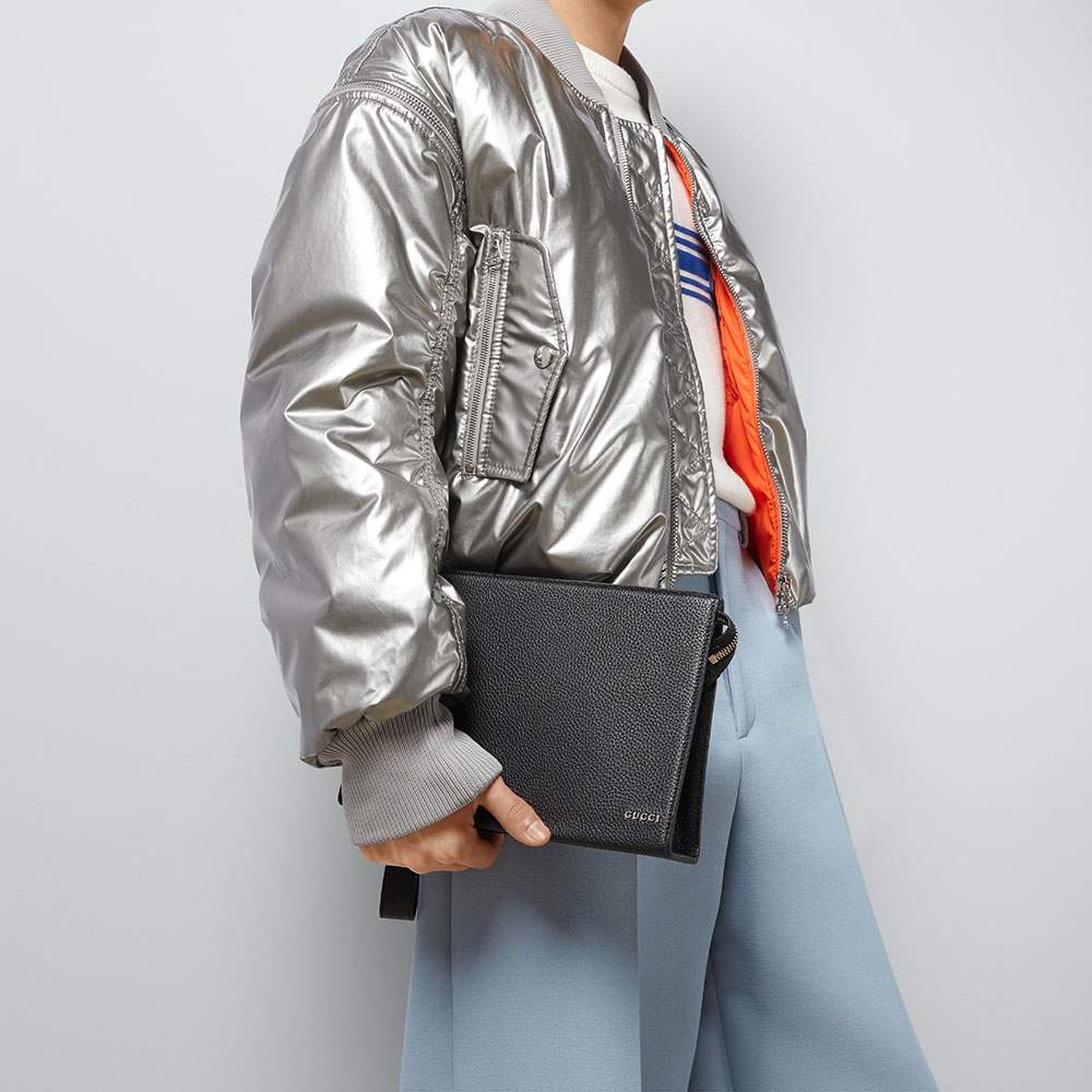 グッチスーパーコピー GUCCI ロゴ ポーチ 771155 AABXM 1000 - 商品画像 3