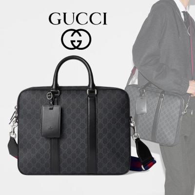 グッチスーパーコピー ショルダーストラップ付き GG ブリーフケース 792077 FADJA 1042