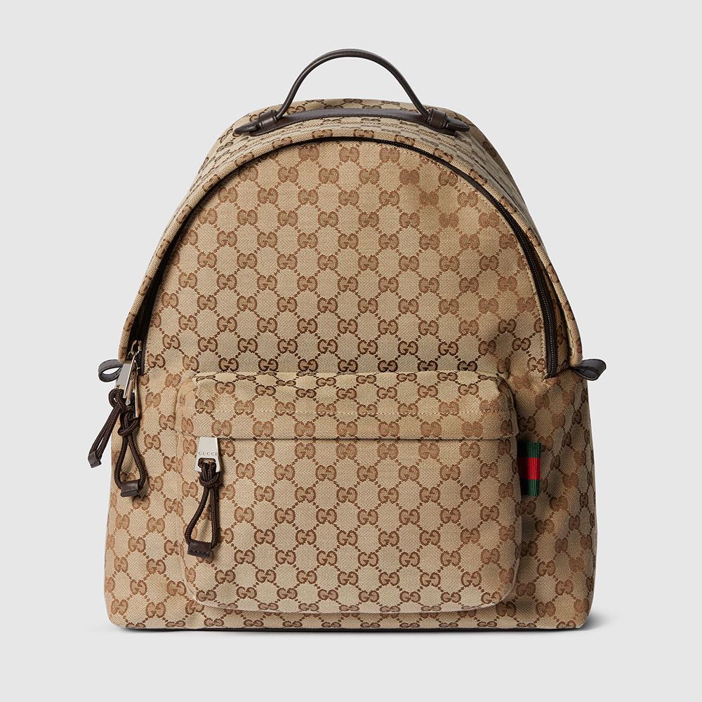 グッチ コピー ウェブ ストライプ付き GG ミディアム バックパック 824624 - 商品画像 4