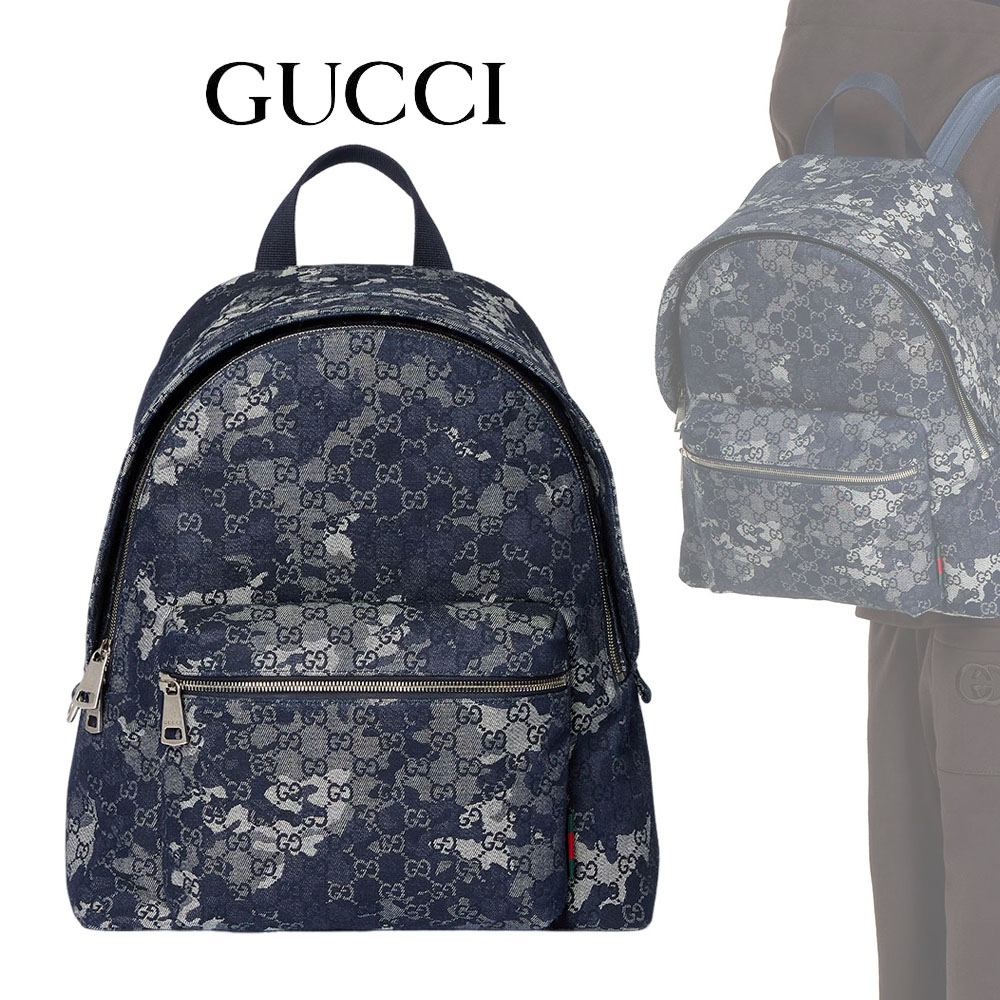 グッチ スーパーコピー GGデニム ラージ バックパック 849008 - 商品画像 8