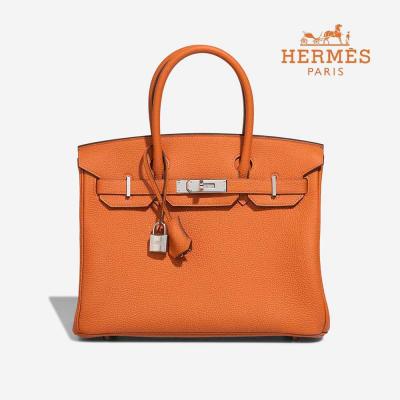 エルメス スーパーコピー バーキン 30cm トゴ オレンジ H092638ST27