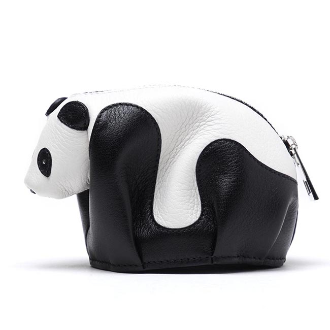 ロエベ/LOEWEスーパーコピー コインケース MONEDERO PANDA SMOOTH CALF BLACK×WHITE ブラック系 19930 jh75 1102 smooth レディース - 商品画像 3