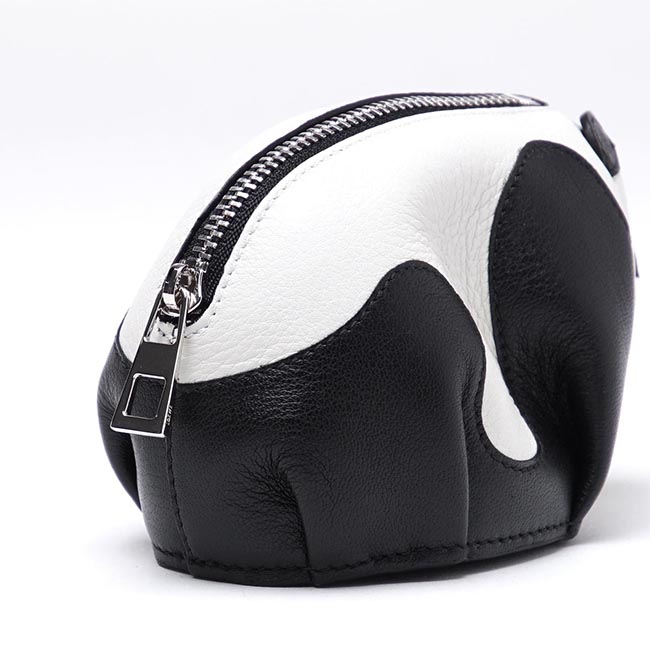ロエベ/LOEWEスーパーコピー コインケース MONEDERO PANDA SMOOTH CALF BLACK×WHITE ブラック系 19930 jh75 1102 smooth レディース - 商品画像 7