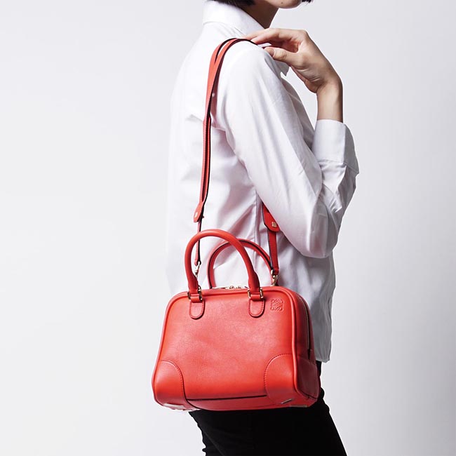 ロエベ/LOEWEスーパーコピー ハンドバッグ(2WAY仕様)/Amazona75/アマソナ75 CLASSIC CALF /PRIMARY RED レッド系30130 bl01 7931 - 商品画像 4