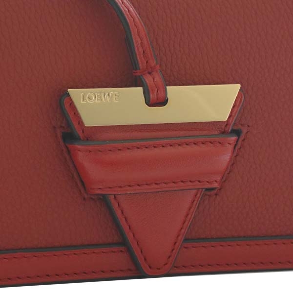 ロエベ バッグ ショルダーバッグ LOEWE BARCELONA 302.12.P39 BARCELONA SMALL BAG 7695 ROUGE - 商品画像 5