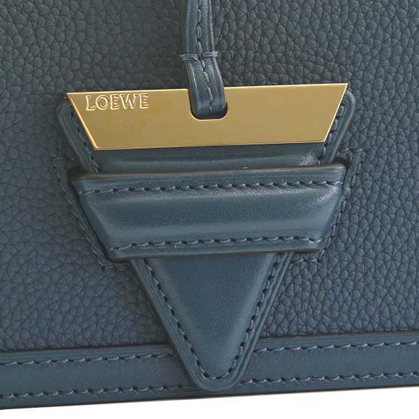 ロエベ LOEWE / BARCELONA SMALL BAG ショルダーバッグ 302.12.P39 5820 INDIGO - 商品画像 4