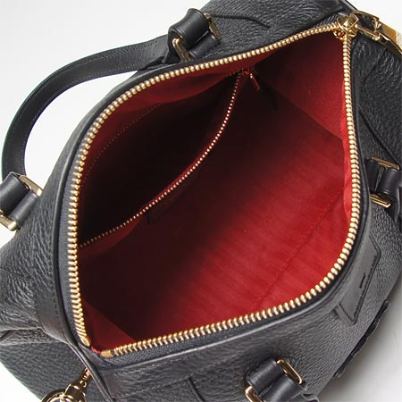 LOEWEコピー レザーハンドバッグ(2WAY仕様) FUSTA 25 BRONZE 316.26.F27 1100 ブラック - 商品画像 1