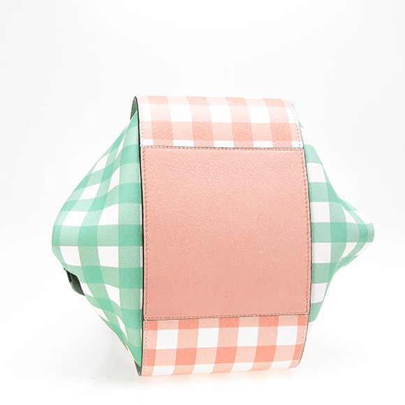 ロエベ LOEWE バッグ レディース 2WAYハンド/ショルダーバッグ サーモンピンク HAMMOCK GINGHAM SMALL [ハンモック スモールバッグ] 321 04 S35 7736 - 商品画像 6