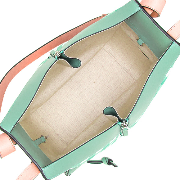 ロエベ LOEWE バッグ レディース 2WAYハンド/ショルダーバッグ サーモンピンク HAMMOCK GINGHAM SMALL [ハンモック スモールバッグ] 321 04 S35 7736 - 商品画像 7
