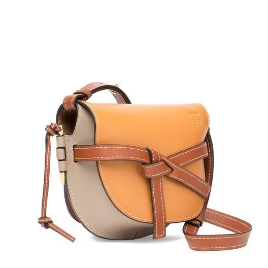 ロエベ LOEWE 新作! トリコロールでインパクト大! ゲートスモールGray 321.54.T20 - 商品画像 4