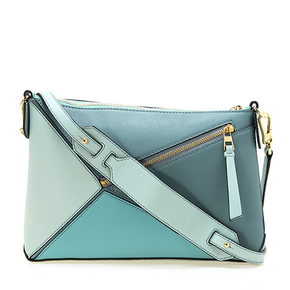 ロエベ LOEWE バッグ レディース ショルダーバッグ PUZZLE MINI BAG [パズル ミニバッグ] ストーンブルーマルチ 322 30TS74 8880 - 商品画像 5
