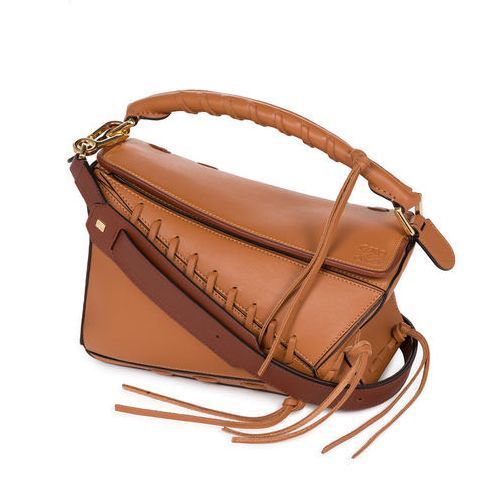 ロエベ LOEWE 美しいクラフトマンシップ溢れる パズルレースバッグ タン 322.30ZK74 - 商品画像 4