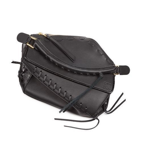 ロエベ LOEWE クラフトマンシップ溢れる パズルレースバッグ ブラック 322.30WK74 - 商品画像 7