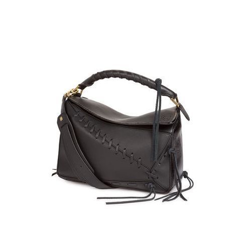 ロエベ LOEWE クラフトマンシップ溢れる パズルレースバッグ ブラック 322.30WK74 - 商品画像 5