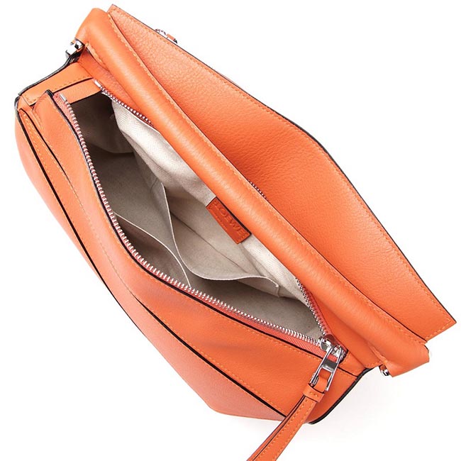 ロエベ/LOEWEスーパーコピー ハンドバッグ(2WAY仕様) PUZZLE SMALL CLASSIC CALF CORAL オレンジ系 32230 k74 7130 レディース - 商品画像 1