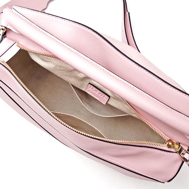 ロエベ/LOEWEコピー ハンドバッグ(2WAY仕様) PUZZLE SMALL CLASSIC CALF SOFT PINK ピンク系 32230 k74 7610 レディース - 商品画像 1