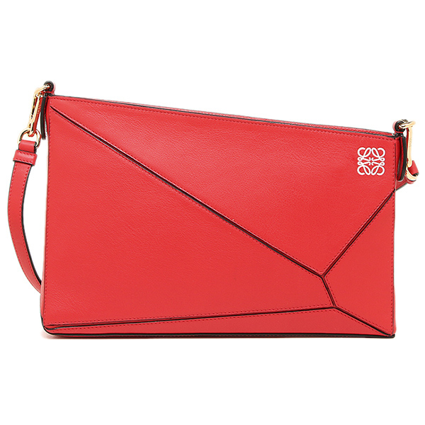 ロエベ バッグ LOEWE 32289M87 7100 パズル PUZZLE ショルダーバッグ RED - 商品画像 1