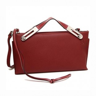 ロエベスーパーコピーバッグ LOEWE 327 12KS28 7695 ミッシー MISSY SMALL BAG 3WAY レディース ショルダーバッグ 無地 ROUGE 赤