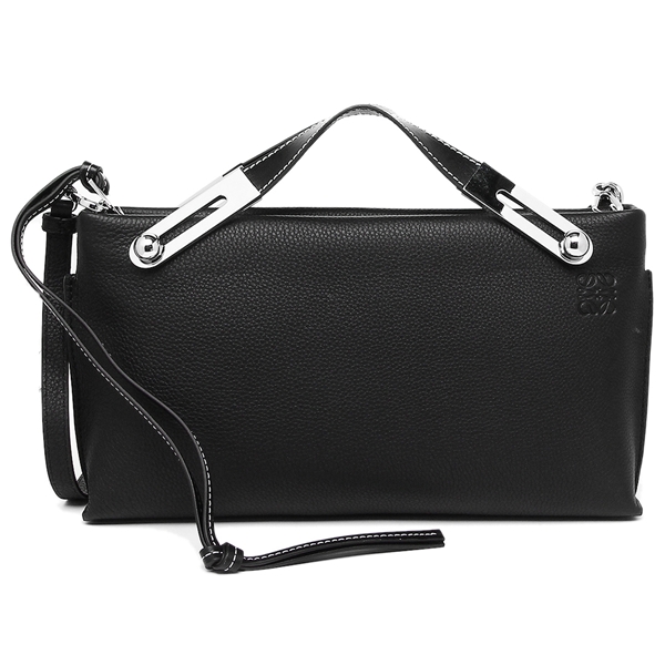ロエベ バッグスーパーコピー LOEWE 327 12KS28 1100 ミッシー MISSY SMALL BAG 3WAY レディース ショルダーバッグ 無地 BLACK 黒 - 商品画像 1