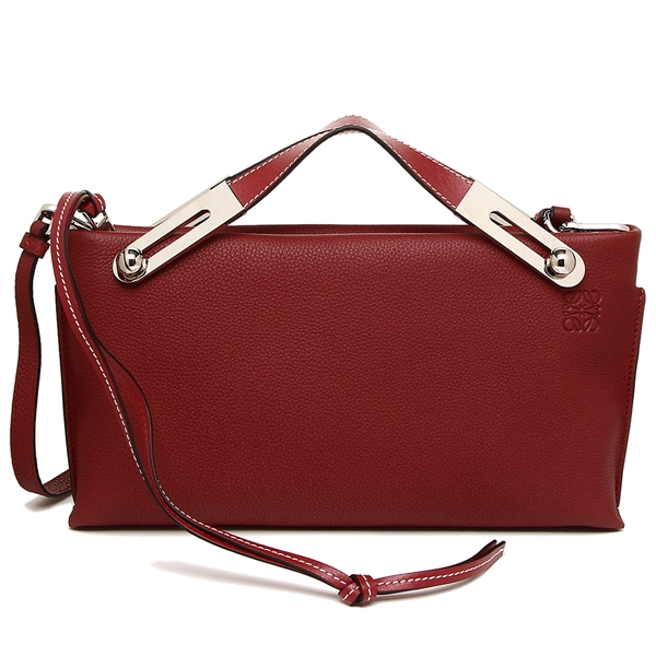 ロエベスーパーコピーバッグ LOEWE 327 12KS28 7695 ミッシー MISSY SMALL BAG 3WAY レディース ショルダーバッグ 無地 ROUGE 赤 - 商品画像 1