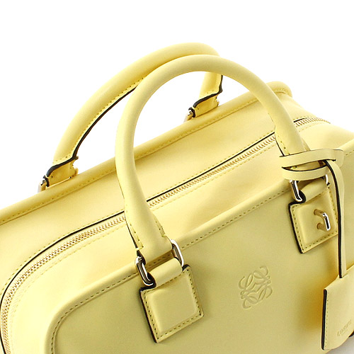 ロエベコピー LOEWE アマソナ ハンドバッグ ライトイエロー【LIGHT YELLOW】＆シルバー 352.07.A03.8140 - 商品画像 8