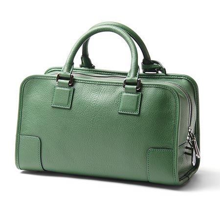 LOEWEスーパーコピー レザーハンドバッグ AMAZONA28 アマソナ28 フォレストグリーン352.35.A03 4290 レディース - 商品画像 3