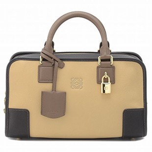 ロエベLOEWEコピー AMAZONAハンドバッグ 352.69.A03 0007 8178 ゴールド/ブラック