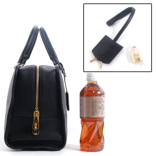 ロエベコピー LOEWE アマソナ ハンドバッグ ブラック&ゴールド 352.79.A22.1206 - 商品画像 5