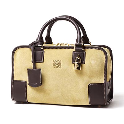 ロエベコピー LOEWE アマソナ 【AMAZONA】 23 スエード&カーフレザー ハンドバッグ ショルダー付き ブラック 35261 H71 1100 - 商品画像 8
