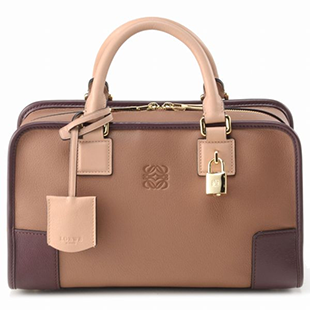 LOEWEコピー アマソナ28 ハンドバッグ 35264AA03 0007 3366 ブラウン/ベージュ - 商品画像 3