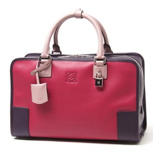 ロエベ/LOEWE/ ハンドバッグ/AMAZONA REFINED CALF / RUBY×POWDER 35269 la22 7511 レディース
