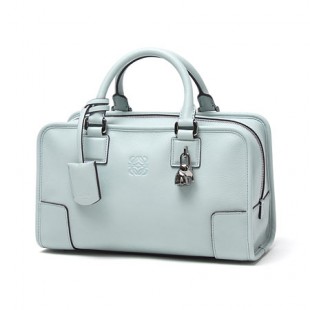 ロエベ/LOEWE/ レザーハンドバッグ/AMAZONA 28 BAG ELEPHANT/ホリデーコレクション /LIGHT BLUE 35279 a03p 5140