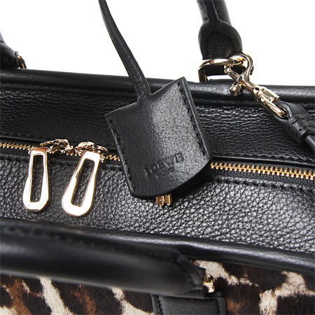 ロエベ/LOEWE/ レザーハンドバッグ(2WAY仕様)/AMAZONA23/アマソナ23 /STONE×BLACK 35299 h71 2636【秋冬】 レディース - 商品画像 6