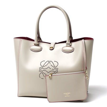 ロエベコピー ポーチ付きトートバッグ/BOLSO LEO SMOOTH CALF /STONE×LIP STICK 36471 j28 2642 レディース - 商品画像 8