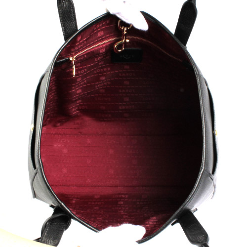 ロエベスーパーコピー LOEWE ヘリテージ トートバッグ ブラック&ゴールド 377.79.751.1100 - 商品画像 4