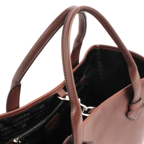 ロエベスーパーコピー LOEWE ヘリテージ トートバッグ ブラウン【TAN】&シルバー 377.79.751.2530 - 商品画像 8