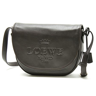 ロエベLOEWEコピー レザーショルダーバッグ HERITAGE SATCHEL 377.79.752 3110 コーヒーブラウン - 商品画像 6