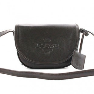 ロエベスーパーコピー LOEWE ヘリテージ ショルダーバッグ ダークブラウン【DARK BROWN】＆ゴールド 377.79.753.3110