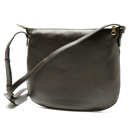 ロエベLOEWEコピー レザーショルダーバッグ HERITAGE MESSENGER 377.79.A45 3110 コーヒーブラウン - 商品画像 3