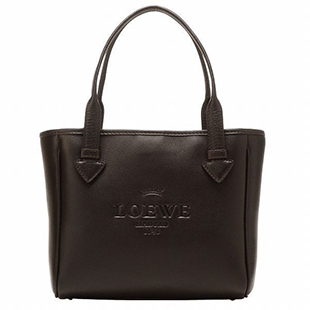 LOEWEコピー HERITAGEロゴデザインミニトートバッグ 377.79.E34 0009 3110 ダークブラウン - 商品画像 3