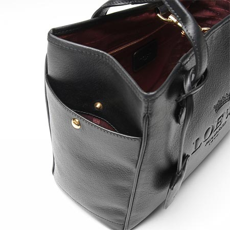 ロエベスーパーコピー レザートートバッグ HERITAGE SMALL TOTE 377.79.751 1100 ブラック37779 751 1100 レディース - 商品画像 4