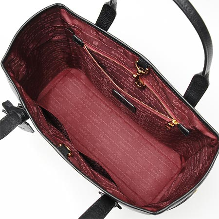 ロエベスーパーコピー レザートートバッグ HERITAGE SMALL TOTE 377.79.751 1100 ブラック37779 751 1100 レディース - 商品画像 1