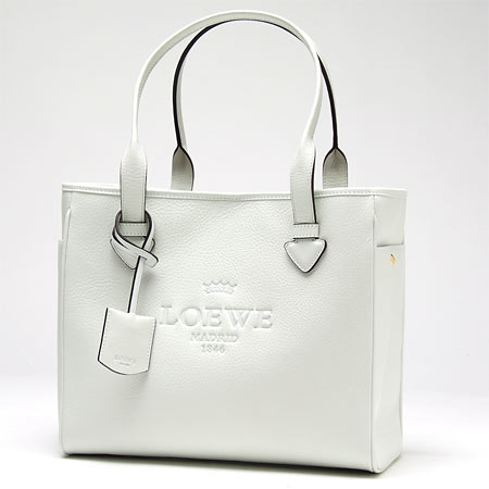 ロエベスーパーコピー トートバッグ/HERITAGE SMALL TOTE SOFT CALF /WHITE ASH 37779 l751 2021【春夏】 レディース - 商品画像 7