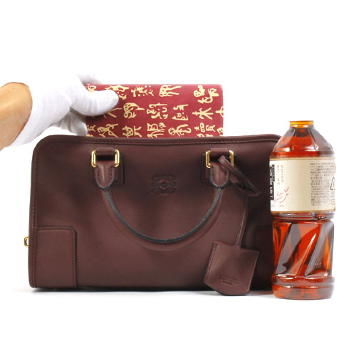 ロエベコピー LOEWE ヘリテージ トートバッグ ダークブラウン&ゴールド 37779.751.3110 - 商品画像 6