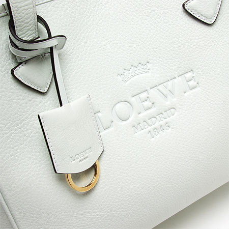 ロエベスーパーコピー トートバッグ/HERITAGE SMALL TOTE SOFT CALF /WHITE ASH 37779 l751 2021【春夏】 レディース - 商品画像 1