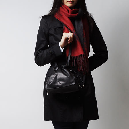 ロエベコピー ショルダーバッグ/FLAMENCO 22/フラメンコ GOAT SKIN /Black ブラック 38097 h28 1100 レディース - 商品画像 4